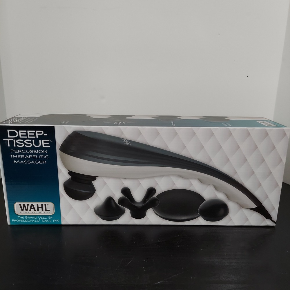 Wahl Percussion Massager White 4290-2001 Deep Tissue Corded New